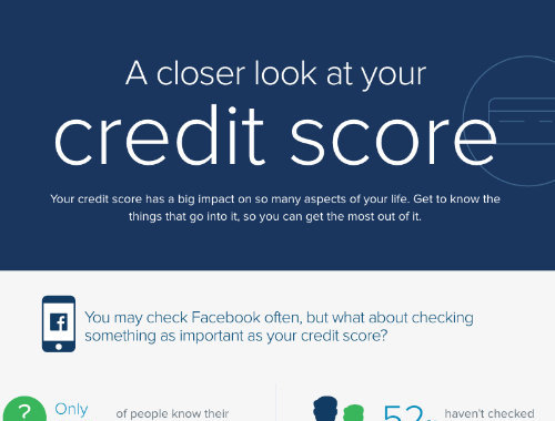 Credit Score Infographic